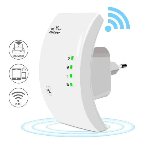 Repetidor De Sinal Internet 600mbps Branco 110v/220v Wifi