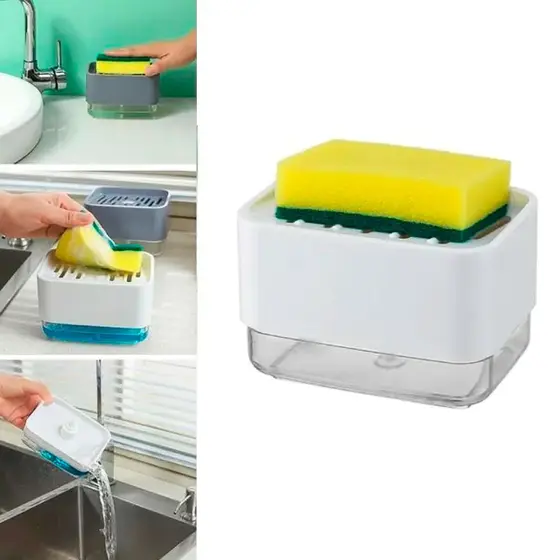 Dispenser para Detergente 2 em 1