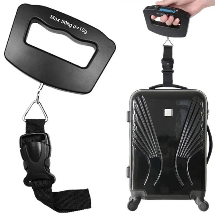 BALANCA PARA MALA DE VIAGEM DIGITAL ATE 50KG PORTATIL MALA E BAGAGEM STC03